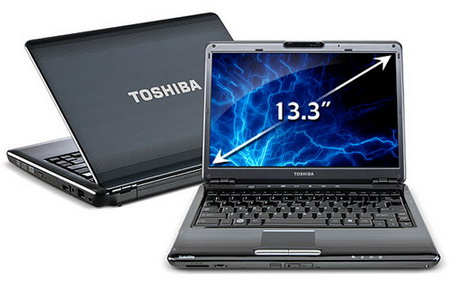 Toshiba Satellite U405 — первый ноутбук с поддержкой WiMax. Фото.