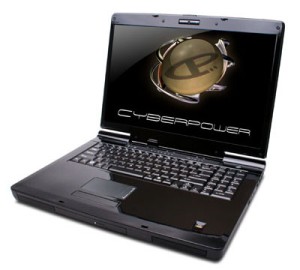 CyberPower представляет новый игровой ноутбук. Фото.