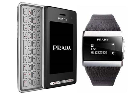 LG KF900 Prada II поступит в Европу с Bluetooth часами. Фото.