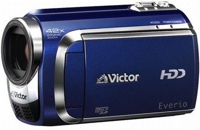 JVC выпускает видеокамеры Everio GZ-MG840 и GZ-MG880. Фото.