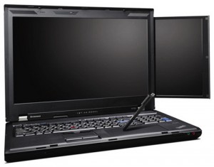 Живые фотографии ThinkPad W700ds. Фото.
