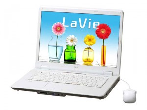 Пополнение в семействе NEC LaVie. Фото.