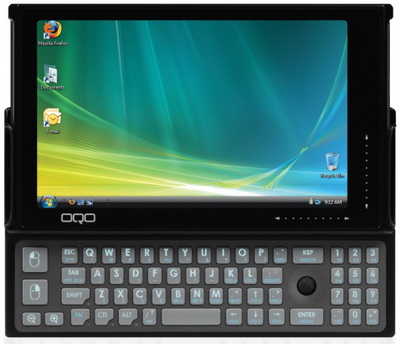OQO представила первый UMPC с OLED дисплеем. Фото.