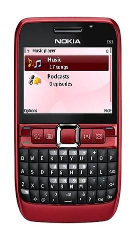 CES 2009: Nokia анонсирует выход смартфона Nokia E63 в США. Фото.