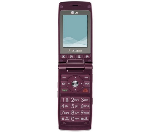 Сотовый телефон LG UX280 Wine поступает в США. Фото.