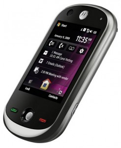 CES ‘09: Motorola представляет новый 3G-телефон. Фото.