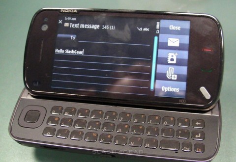 CES 2009: Nokia N97 в действии. Фото.