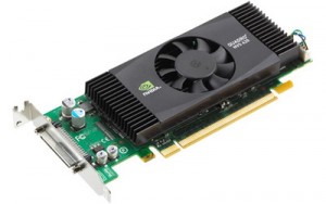 Новая графическая карта из семейства NVIDIA Quadro. Фото.