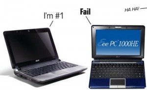 Netbook стали чуть мощнее. Фото.