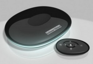HD Media Player — устройство с уникальным дизайном. Фото.