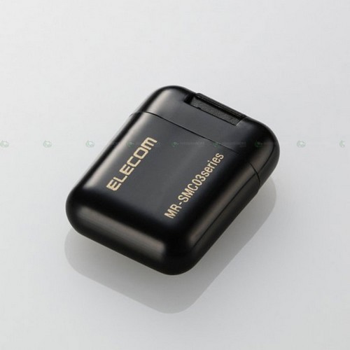 USB картридер MR-SMC03 весом 3 грамма от Elecom. Фото.