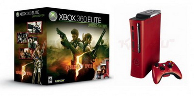 Red Xbox 360 Resident Evil Limited Edition на подходе. Фото.