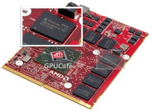 ATI Mobility Radeon HD 4860 хвастается быстрой памятью. Фото.
