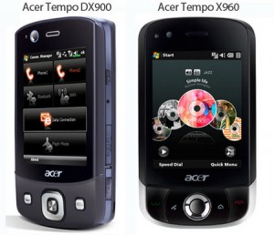 Acer готовит два новых смартфона. Фото.