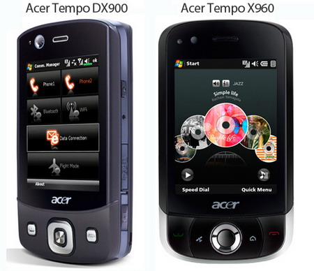Acer готовит два новых смартфона. Фото.