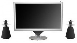 Bang & Olufsen представила гигантский плазменный телевизор. Фото.
