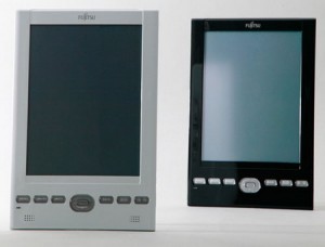 Fujitsu представил сенсорную цветную электронную книгу. Фото.