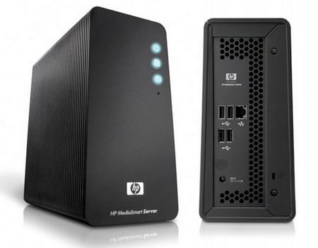 HP обновляет линейку бюджетных серверов MediaSmart. Фото.