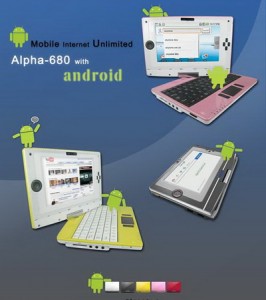 Китайцы первыми выпустят Android Netbook на базе процессоров ARM? Фото.