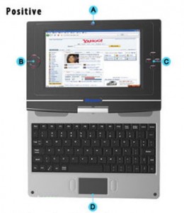 SkyNote анонсирует нетбук за $100. Фото.