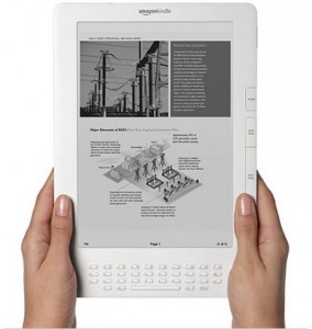 Amazon представляет ридер Kindle DX. Фото.