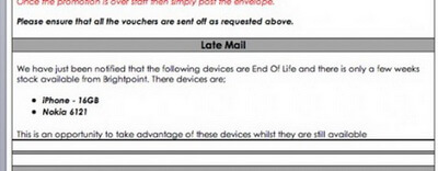 Apple снимает iPhone 3G 16GB с производства? Фото.