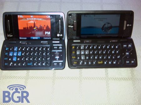 LG VX11000 переименовали в enV Touch. Фото.