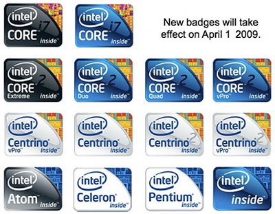 Intel оценила свои мобильные процессоры. Фото.