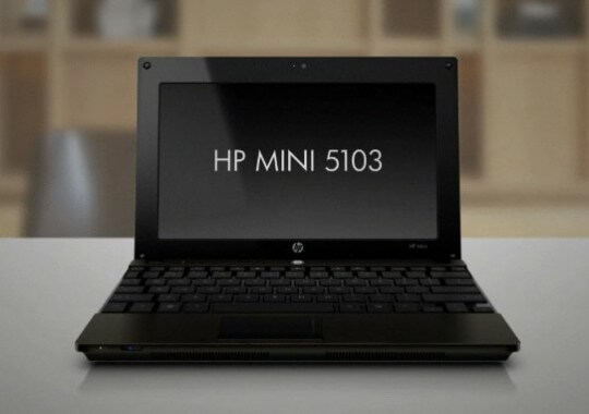 HP Mini 5103 получит двухъядерный Atom N550. Фото.
