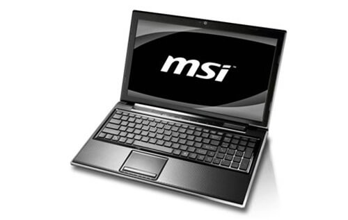 MSI представляет ноутбук FX610 с Phenom II. Фото.
