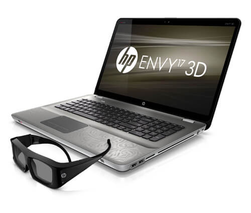 HP анонсирует Envy 17 3D. Фото.