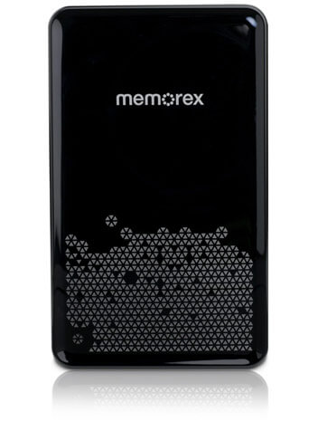 Memorex представляет Mirror for Photos наружный HDD. Фото.