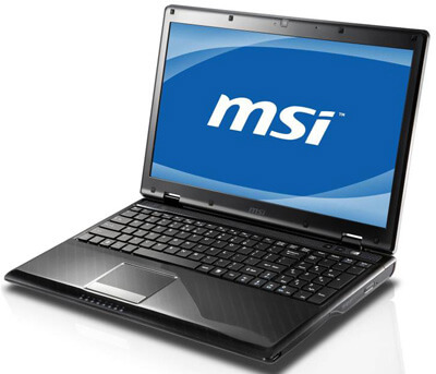 CX620 — новый ноутбук от MSI с 3D-дисплеем. Фото.