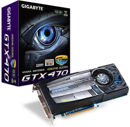 3D-карта GeForce GTX 470 – вариант номер два. Фото.
