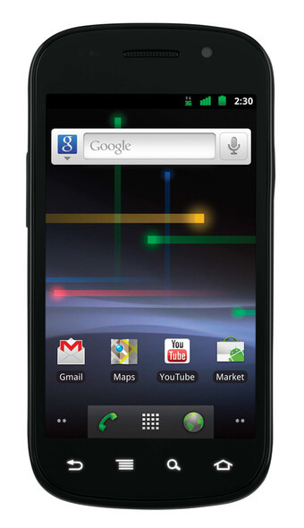 Samsung Nexus S. Новый телефон Google на базе Android Gingerbread. Фото.