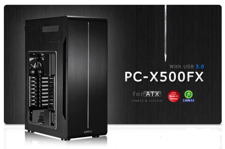 Lian Li PC-X500FX — новый корпус для ПК. Фото.