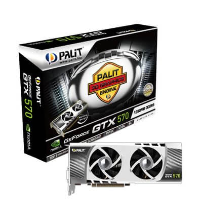Palit представляет GTX570 Sonic Platinum собственной разработки на 8% быстрее обычных карт. Фото.