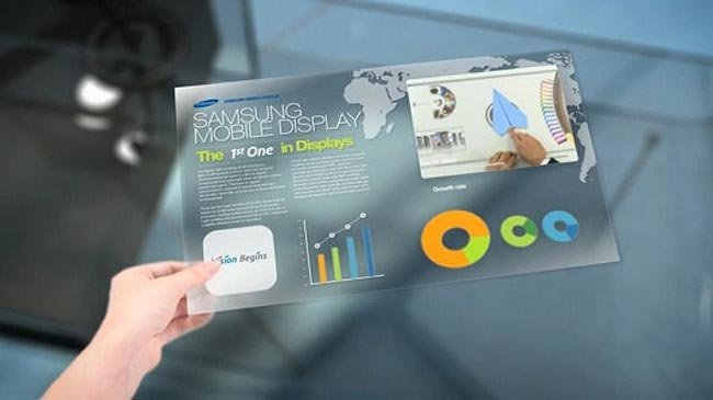 Samsung покажет гибкие дисплеи нового поколения на CES 2011. Фото.