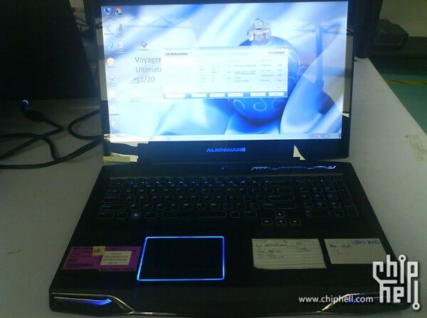 Alienware M17x. Новый ноутбук на базе Sandy Bridge. Фото.
