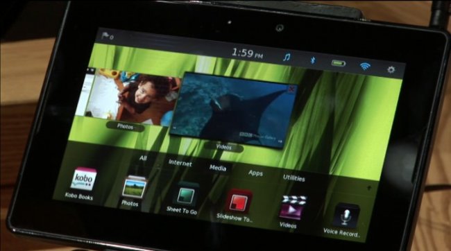 RIM работает над более крупными планшетами PlayBook. Фото.