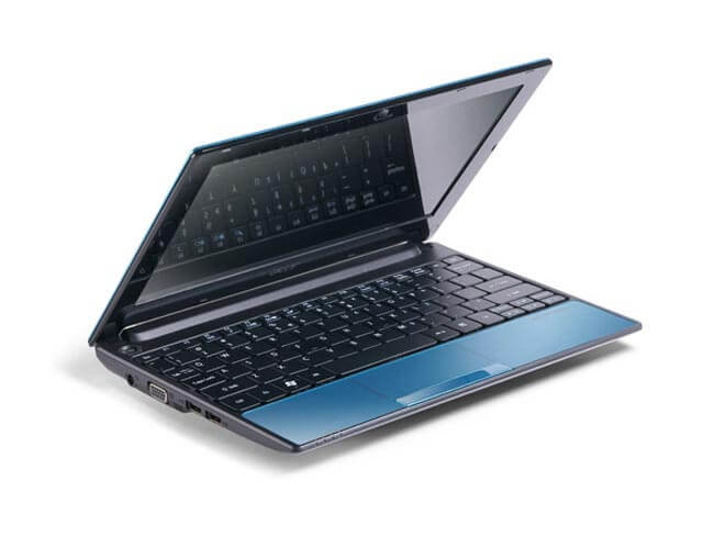 Acer Aspire E100. Нетбук с двумя операционными системами. Фото.