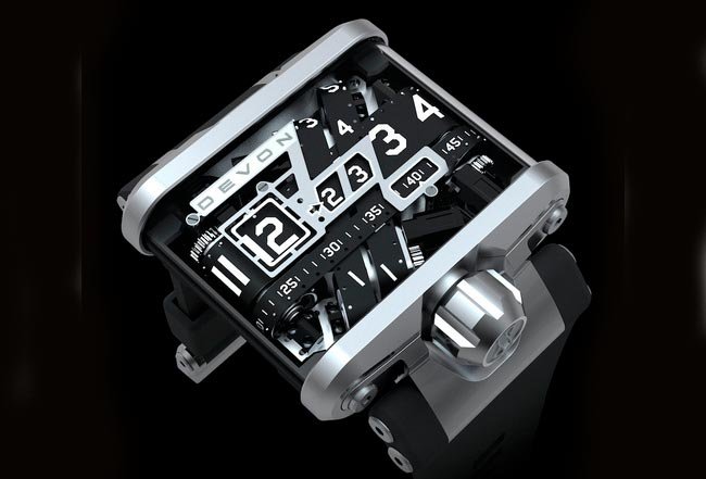 Эксклюзивные часы Devon Tread1. Эксклюзивные часы Devon Tread1. Фото.