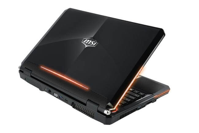 Ноутбук GT680R-008US от MSI. Фото.