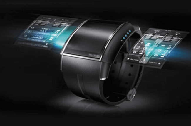 Часы HD3 Slyde. Фото.