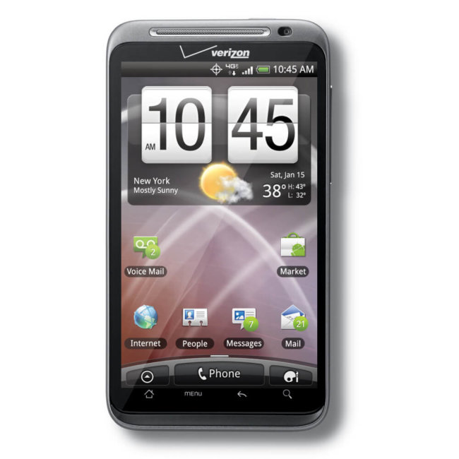 HTC Thunderbolt на Verizon. Фото.