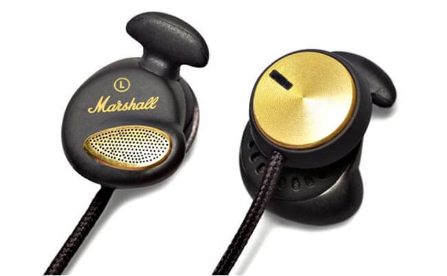 Новые наушники Marshall Minor. Фото.