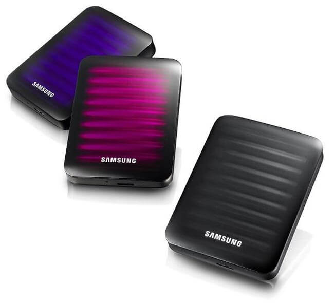 Три новые серии внешних жестких дисков от Samsung. Фото.