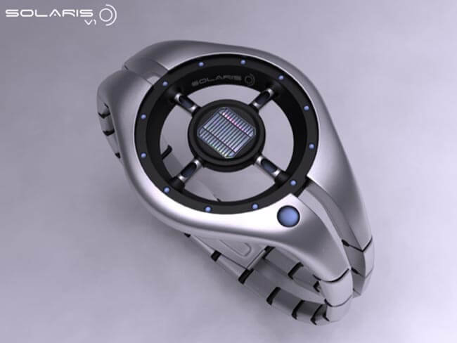 Концепт часов Solaris. Фото.