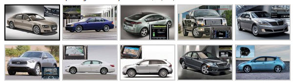 10 самых техно-автомобилей в 2011 году. Фото.