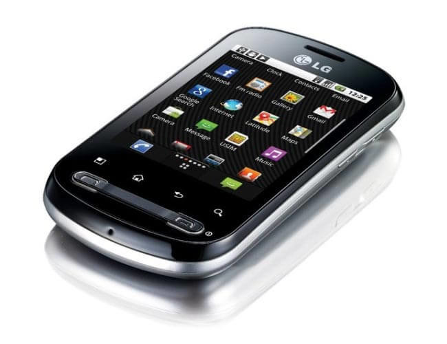 LG Optimus Me P350. Фото.